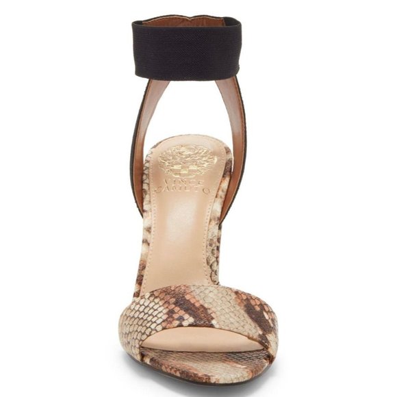 Vince Camuto Citriana Block Heel Sandal Snakeskin - Picture 4 of 12